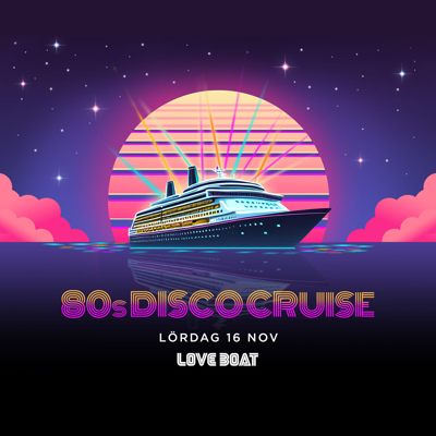 90's Disco Cruise - 16 nov 2024